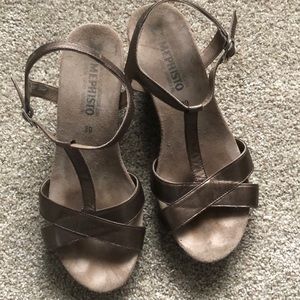 Mephisto wedge sandals